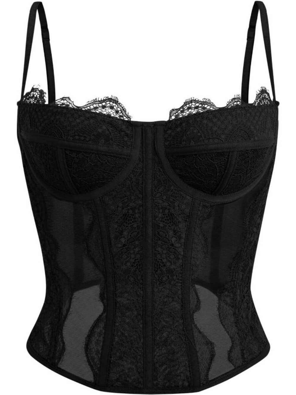 Sexy Lace Corset Top for Women - Fall Fashion Crop Top for Going Out